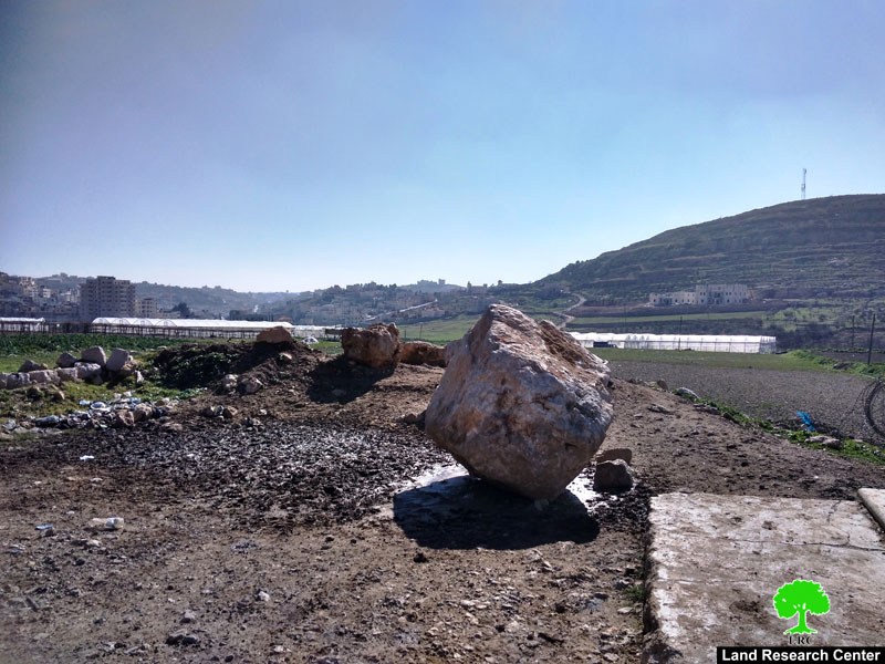 Israeli Occupation Forces close water spring and assault farmers south Hebron governorate