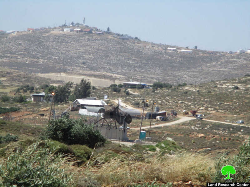 بؤرة استعمارية جديدة ونقطة مراقبة عسكرية في محيط مستعمرة عادي عاد على أراض بلدة ترمسعيا محافظة رام الله