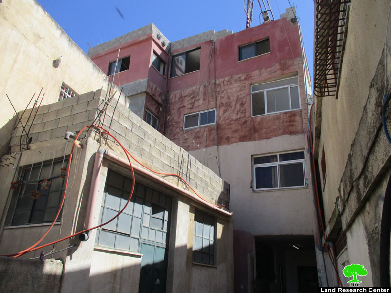 قرار عسكري بهدم منزل في مخيم الامعري محافظة رام الله