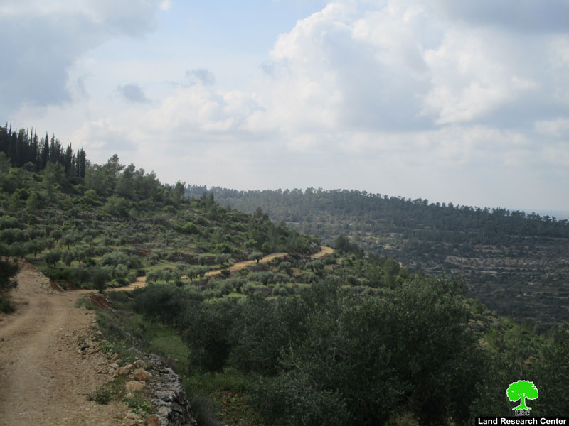 هدم منزل قيد الإنشاء في قرية جيبيا شمال مدينة رام الله