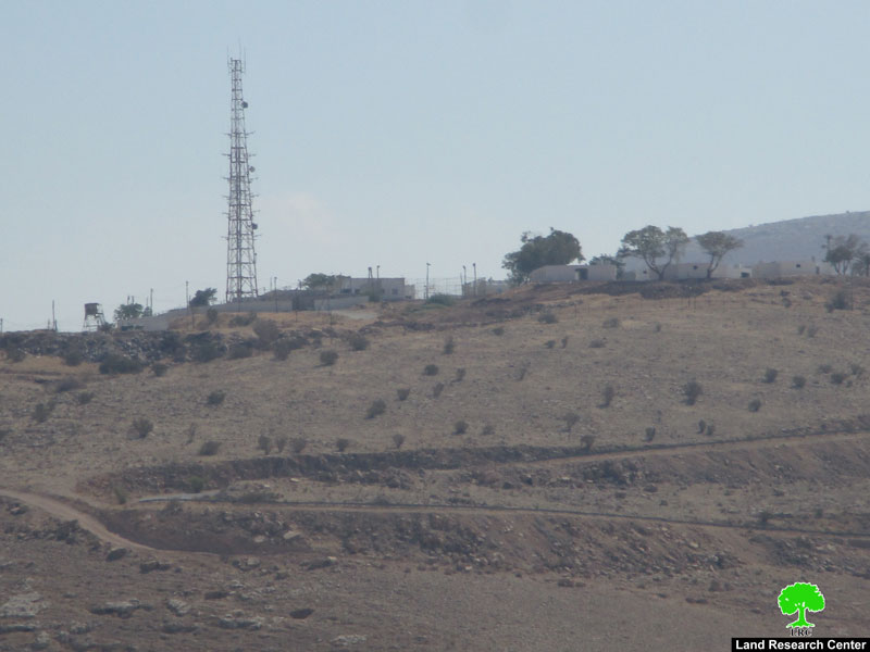 تحويل أنقاض معسكر ” ترستيا” إلى بؤرة استعمارية على حساب أراضي حمصة التحتا / طوباس