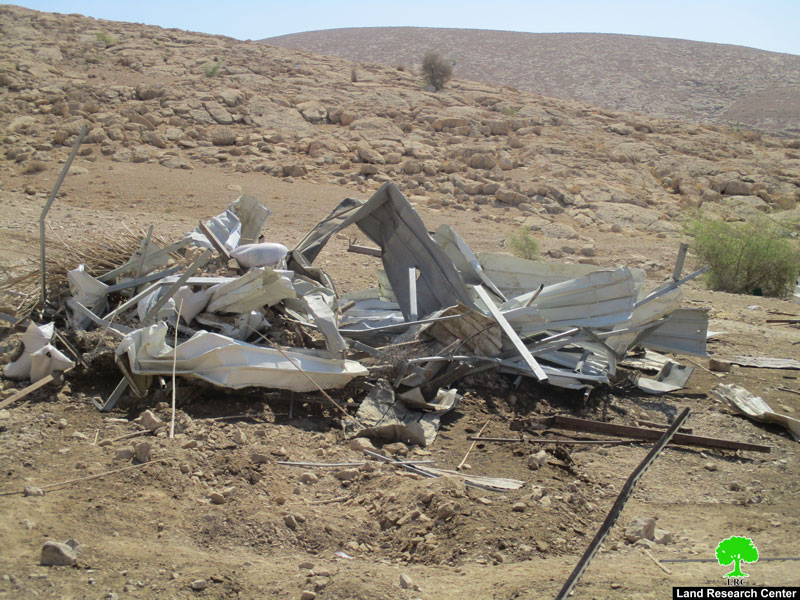 Demolition of residential and agricultural barracks in Jiftlik / Jericho