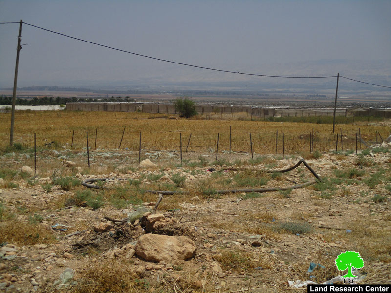 ردم فتحات مائية ومصادرة خطوط المياه للمرة الثانية في قرية بردلة / محافظة طوباس