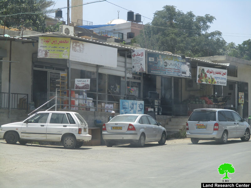 إخطارات عسكرية بوقف البناء تطال 17 منشأة سكنية وتجارية في بلدة برطعة / محافظة جنين