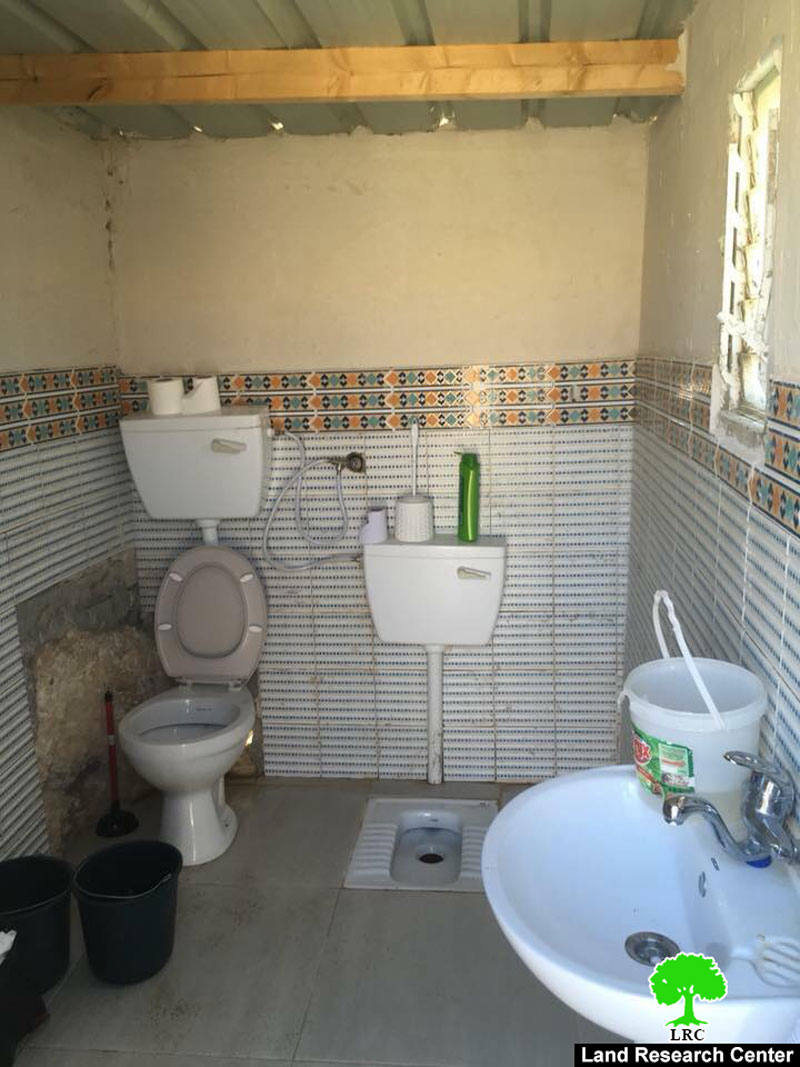 Stop-work miltary order on the only structure in “Sarora” Hamlet- Yatta – Hebron