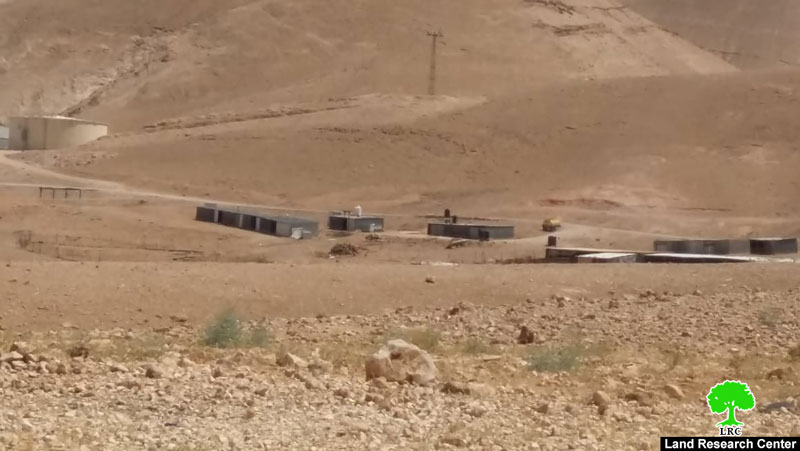 إخطار نهائي  بهدم مدرسة بدو المعرجات غرب مدينة أريحا