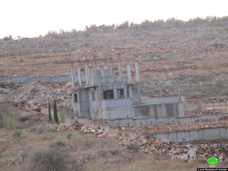 Stop construction orders on residential and Agricultural structures in Az-Zawiya / Salfit governorate