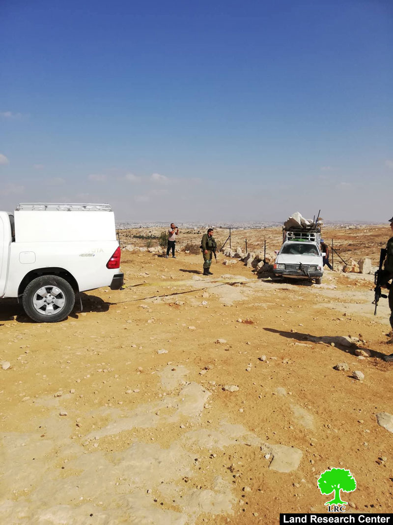 الاحتلال يهدم خيمة ويوقف العمل في بئر مياه بخربة سوسيا جنوب الخليل