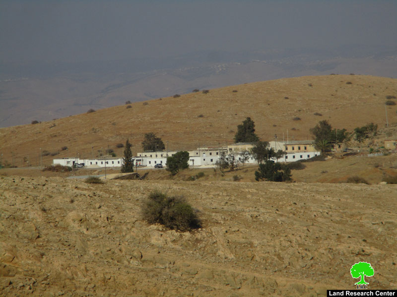 الشروع بتوسعة نفوذ معسكر ” ناحال” على أراضي منطقة واد المالح / محافظة طوباس