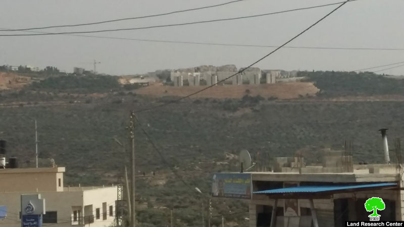 Expanding “Ariel” settlement / Salfit governorate