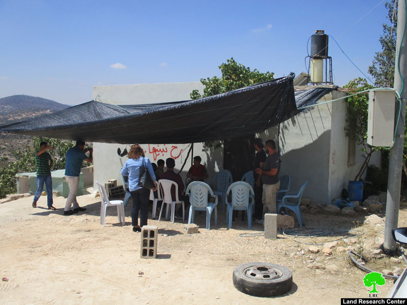 The occupation army threatens to demolish Martyr Mohammad Dar Yusif family home in Kubar village / Ramallah governorate