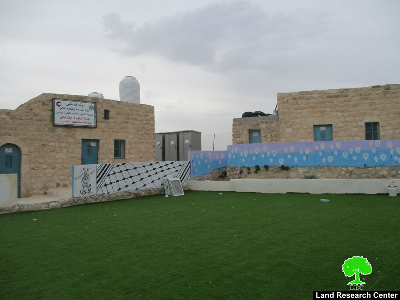 الاحتلال ينتهك حق الأطفال في التعليم… استهداف مدرسة التحدي 10 في خربة ابزيق / طوباس