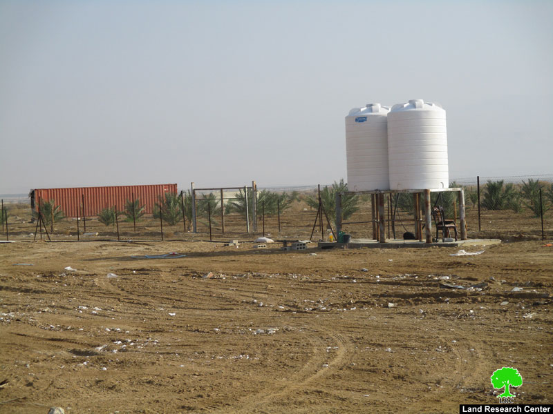 هدم منشآت زراعية في منطقة سهل العوجا / محافظة أريحا