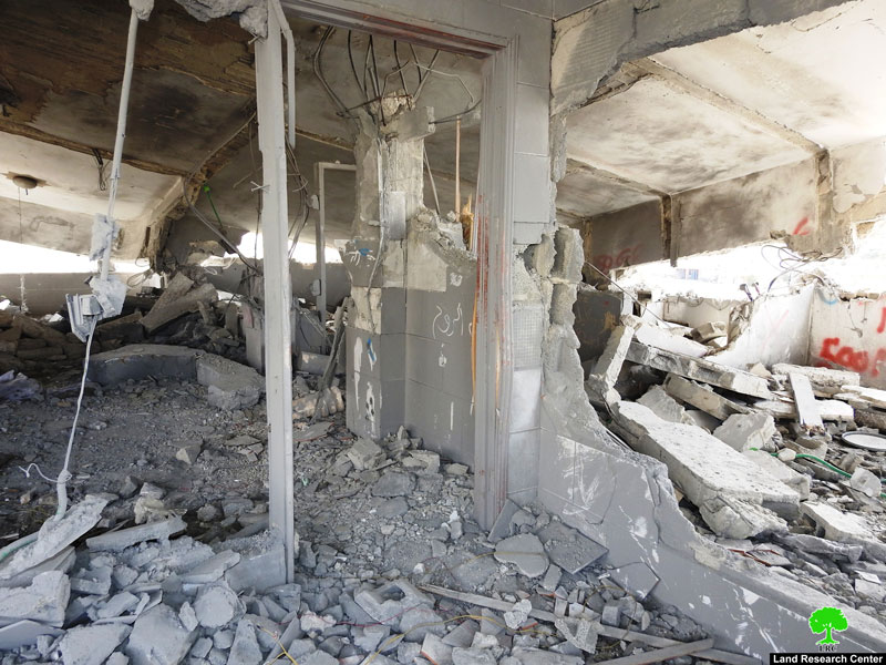 Demolition of 66 houses since the beginning Al-Quds Intifada The occupation Detonate Aj-Jabareen Family home in Yatta south Hebron