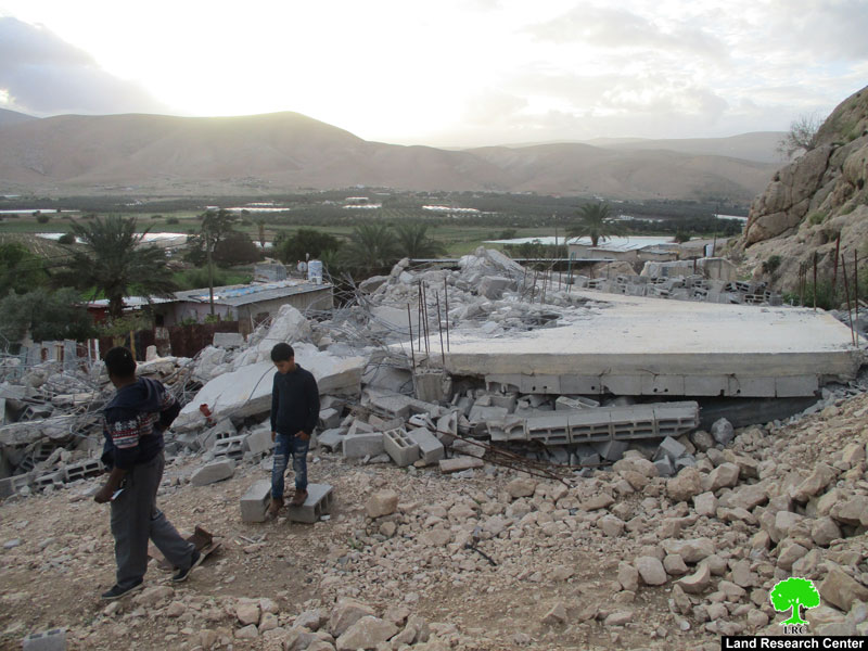House demolition in Aj-Jiftlik/ Jericho governorate