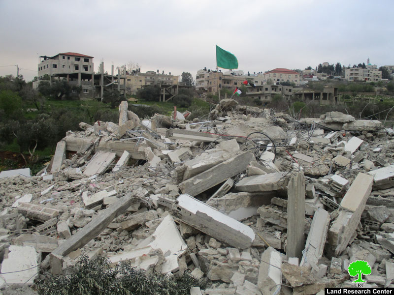 بذريعة الأمن الاحتلال يهدم منزل الأسير عاصم البرغوثي في قرية كوبر / محافظة رام الله