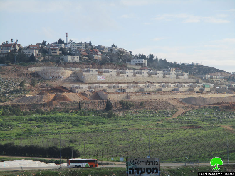Expanding Shilo settlement on Turmus’ayya lands / Ramallah governorate