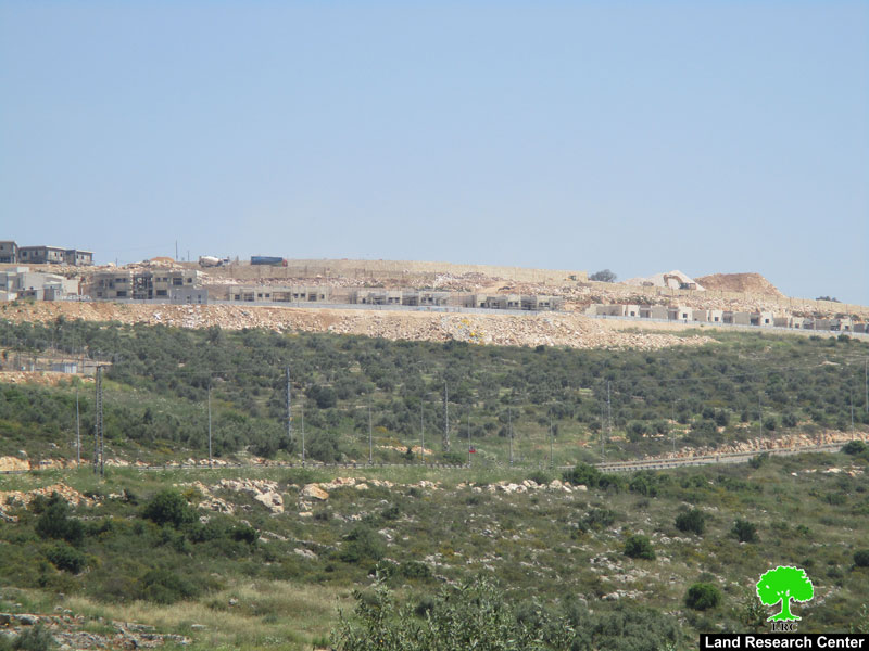 “Bruchin” settlement goes under expansion / Salfit governorate