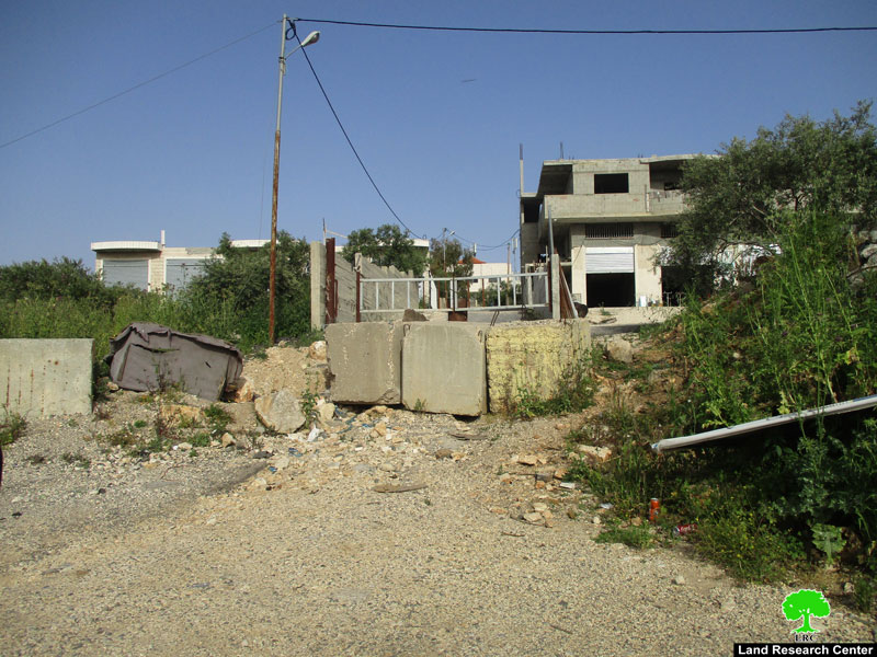 الاحتلال يغلق عدداً من الطرق شمال محافظة سلفيت