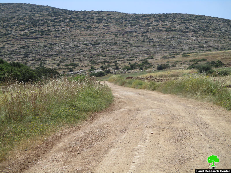 Israeli Authorities Halt the Rehabilitation of an Agricultural Road – Khirbet Yarza / East Tubas