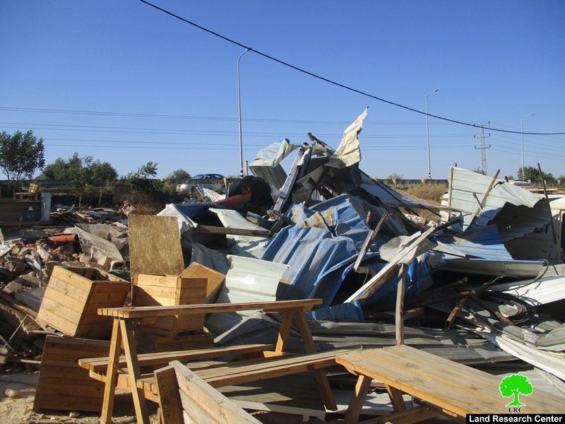 Demolition of Facilities in Haris Village / Salfit Governorate