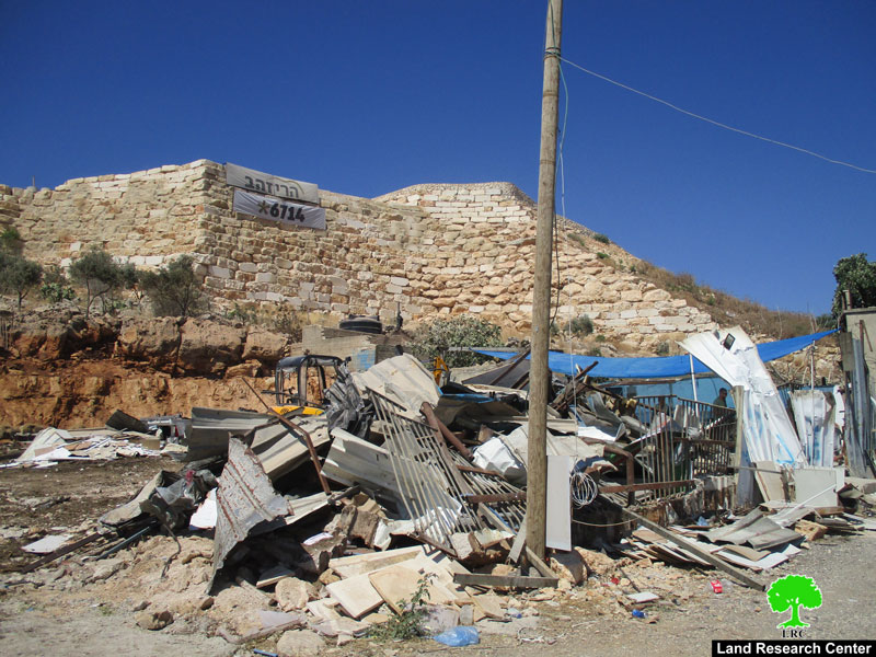 Demolition of 3 Facilities in Deir Ballut/ Salfit Governorate