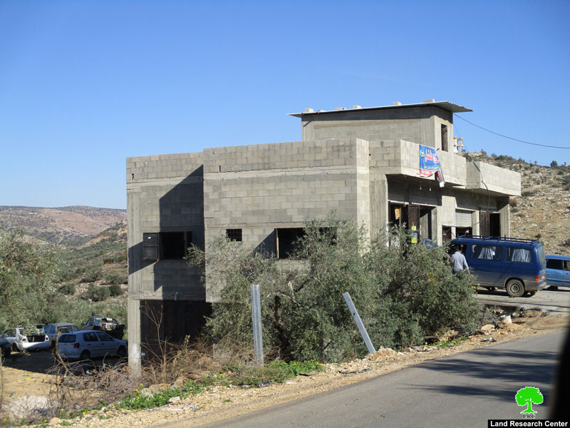 Israel to Halt Work on 5 Residential and Agricultural Structures in Beit Amin / Qalqilya Governorate