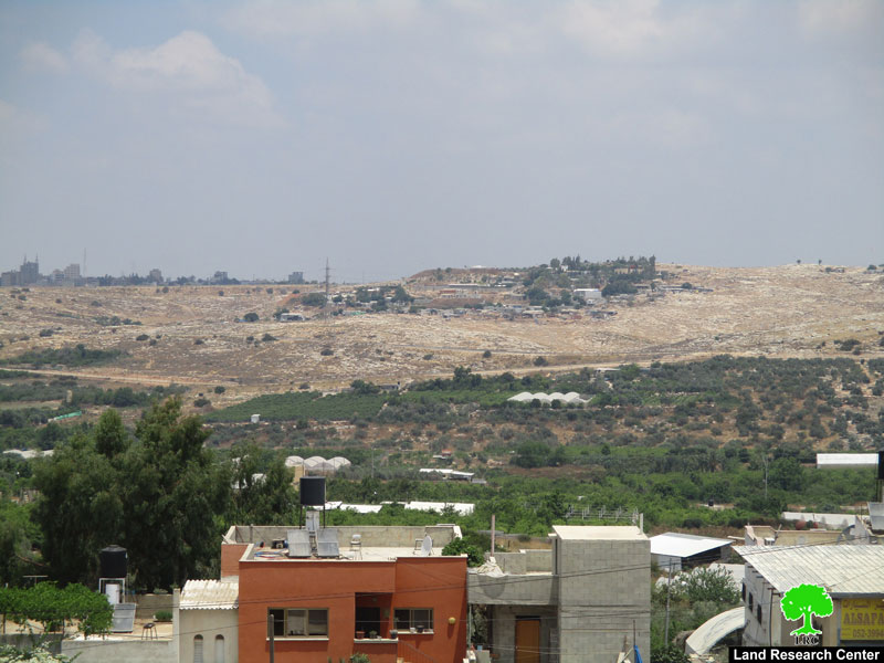 أمر بإيقاف العمل والهدم في تأهيل 3 دونمات زراعية في منطقة الرماضين الجنوبي / محافظة قلقيلية