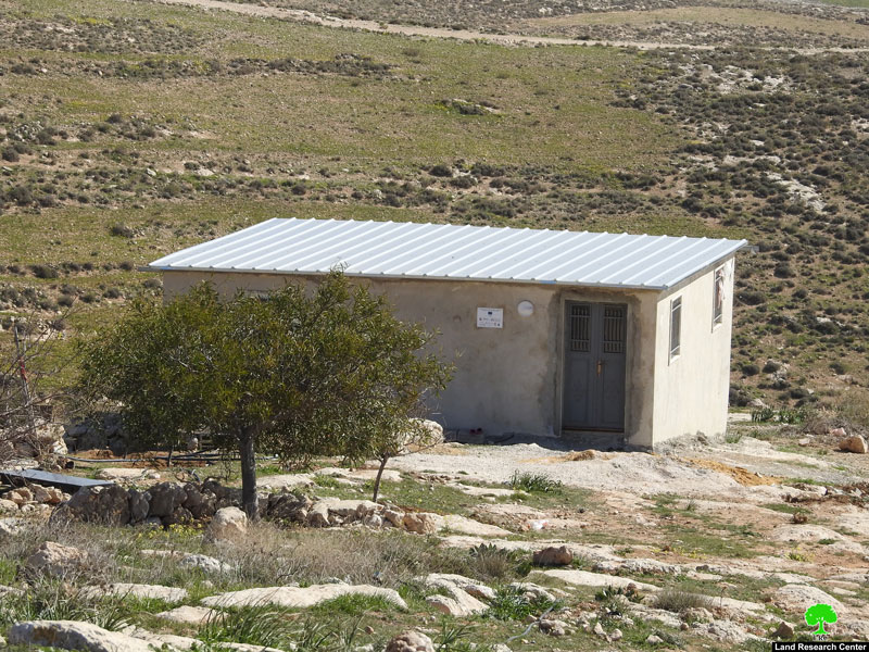 Demolishing order on a school in Kallet Ad-Daba’ / Hebron Governorate