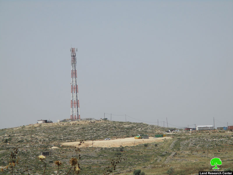 For colonial expansion, IOF ravage agricultural lands west Yasouf / Salfit governorate