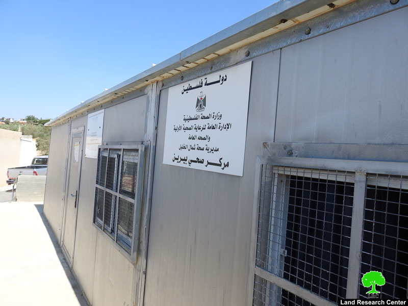 A Final demolition order on a medical center in Birin village / South Hebron