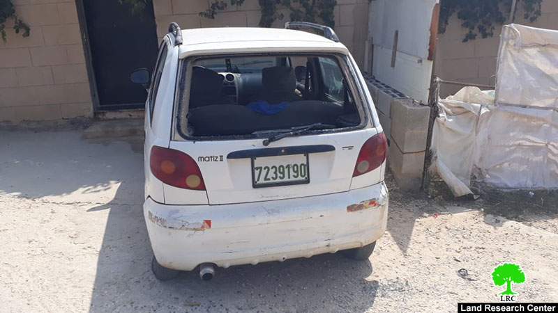 مستعمرون متطرفون يعتدون على الممتلكات الفلسطينية في قرية رافات / محافظة رام الله