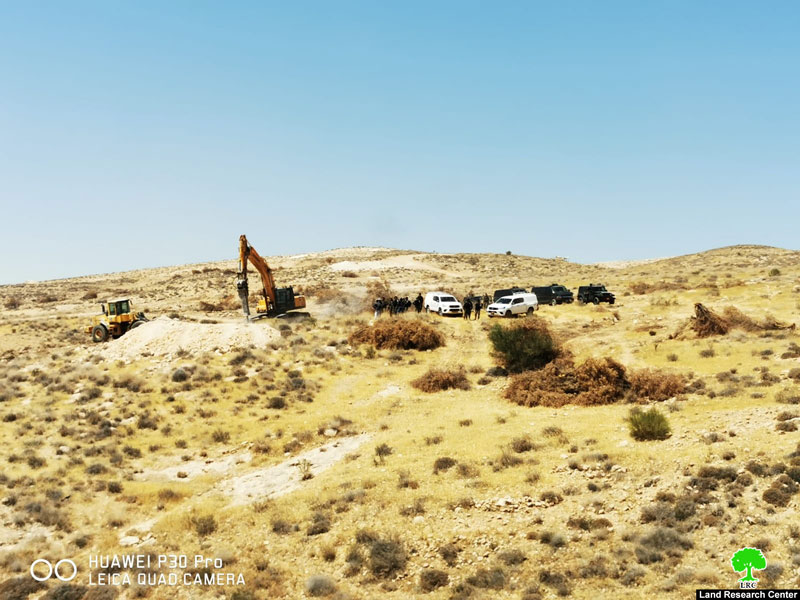 Four cisterns destroyed in Umm Al-Khair reserve – East Yatta