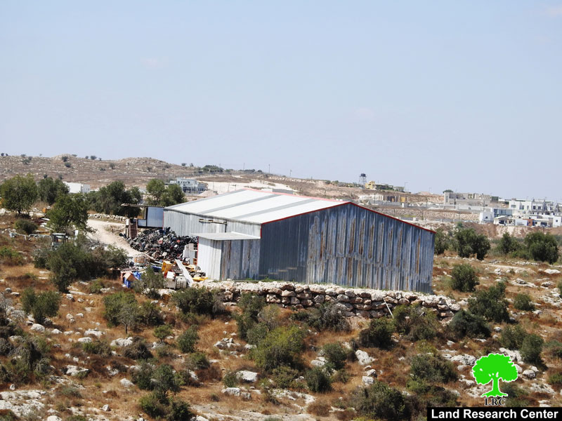 Demolition orders on a house and a facility in Beit Awwa / West Hebron