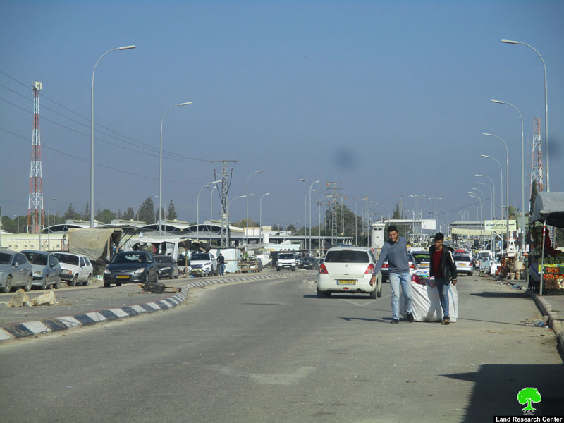 Demolishing number of Kiosks south Aj-Jalama / Jenin governorate