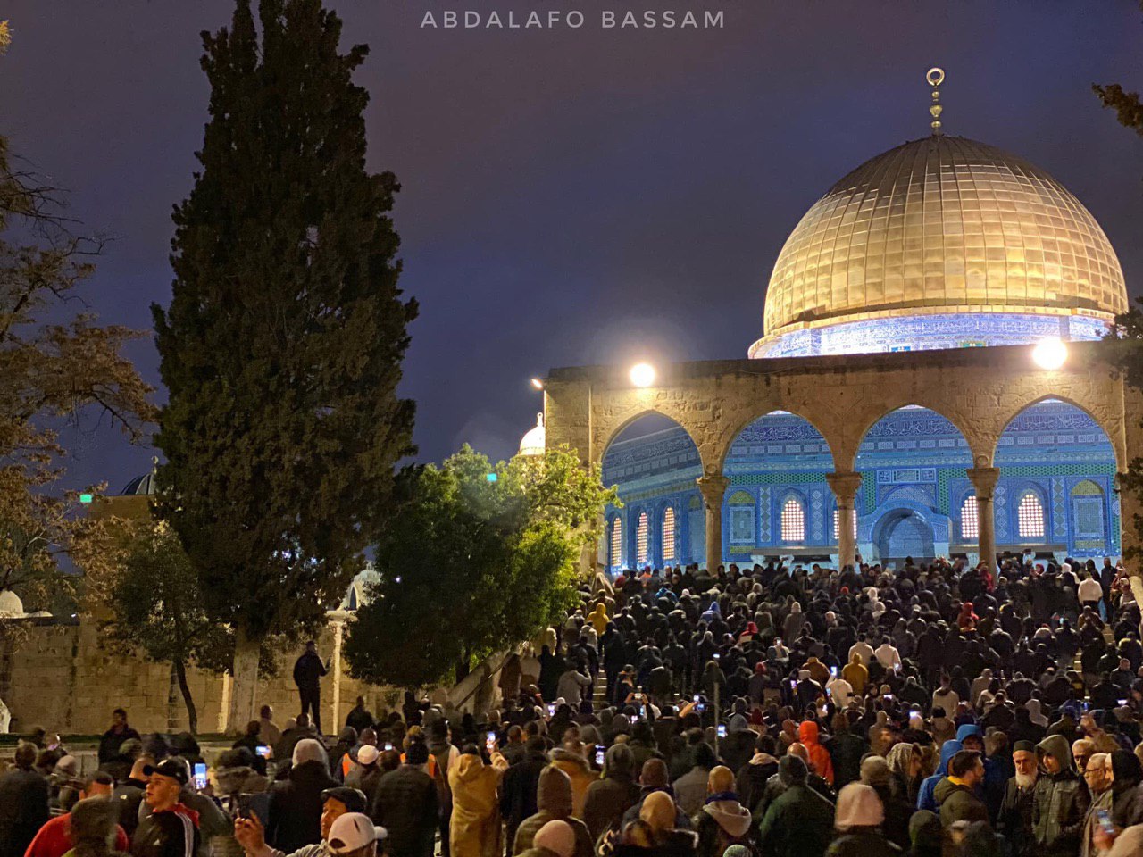 The Israeli Occupation suppresses Protestors in “The great Fajer Campaign” – Al-Aqsa mosque