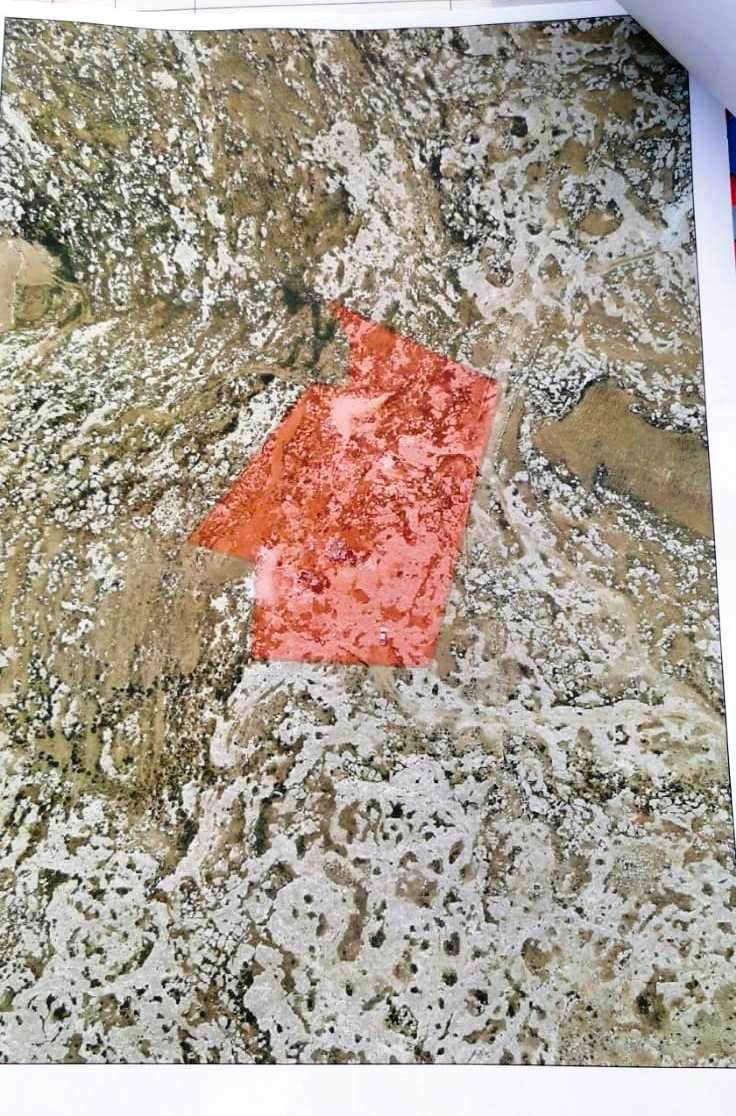 اخطار بإخلاء قطعة أرض في المفقرة شرق يطا بمحافظة الخليل