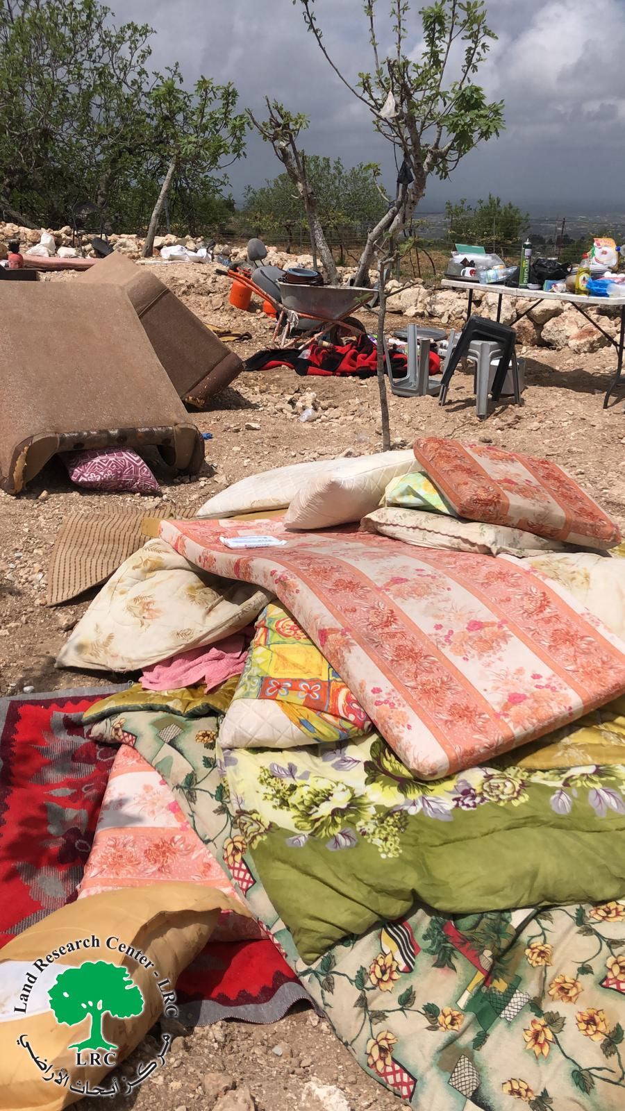 هدم 3 مساكن زراعية في موقع الطيبة شرق بلدة ترقوميا بمحافظة الخليل