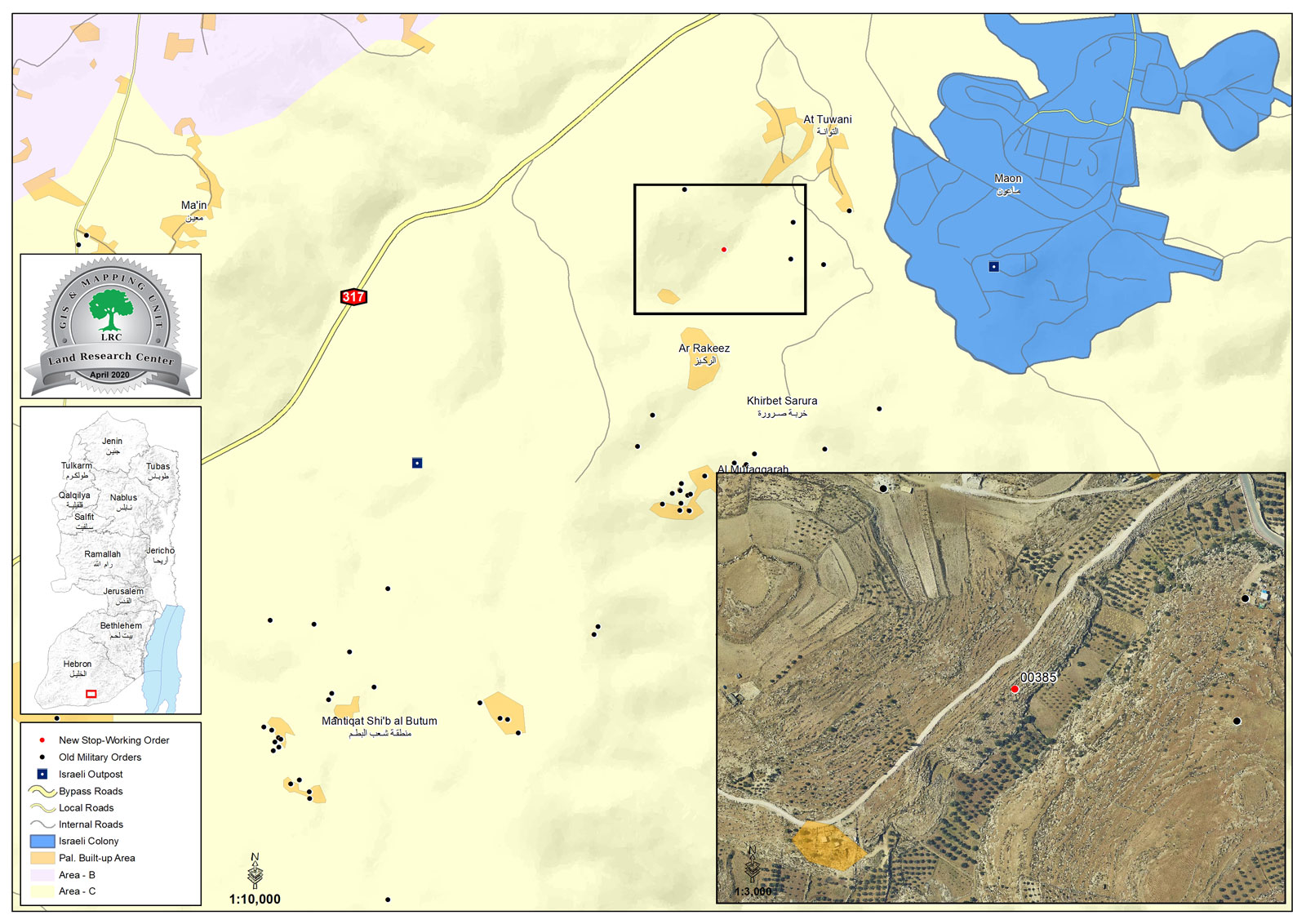 Israeli violations are nonstop in East Yatta / Hebron governorate