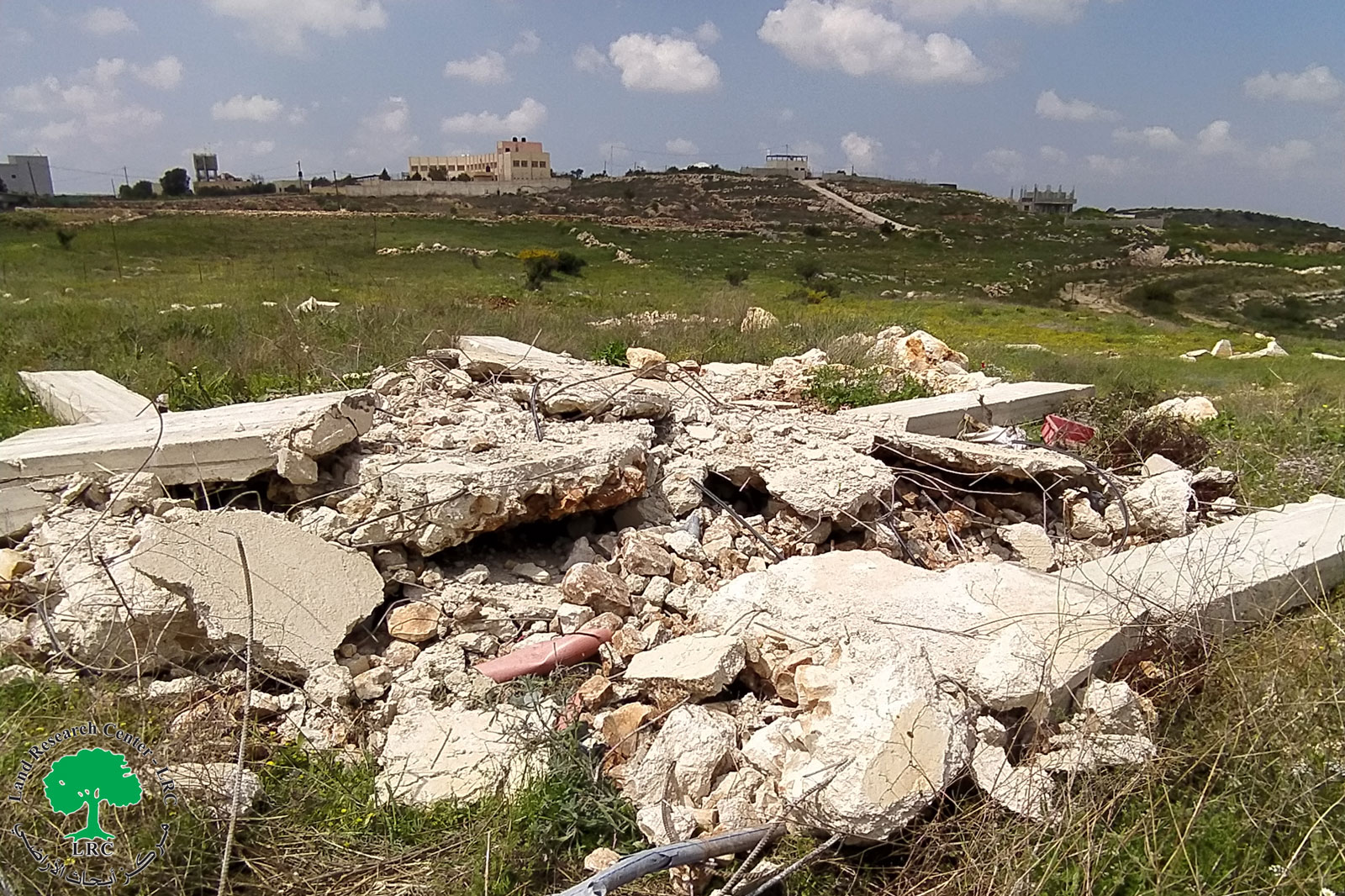 Israeli violations in the time of Corona: Demolition of a retaining wall and a facility in Jubara village / Tulkarim governorate