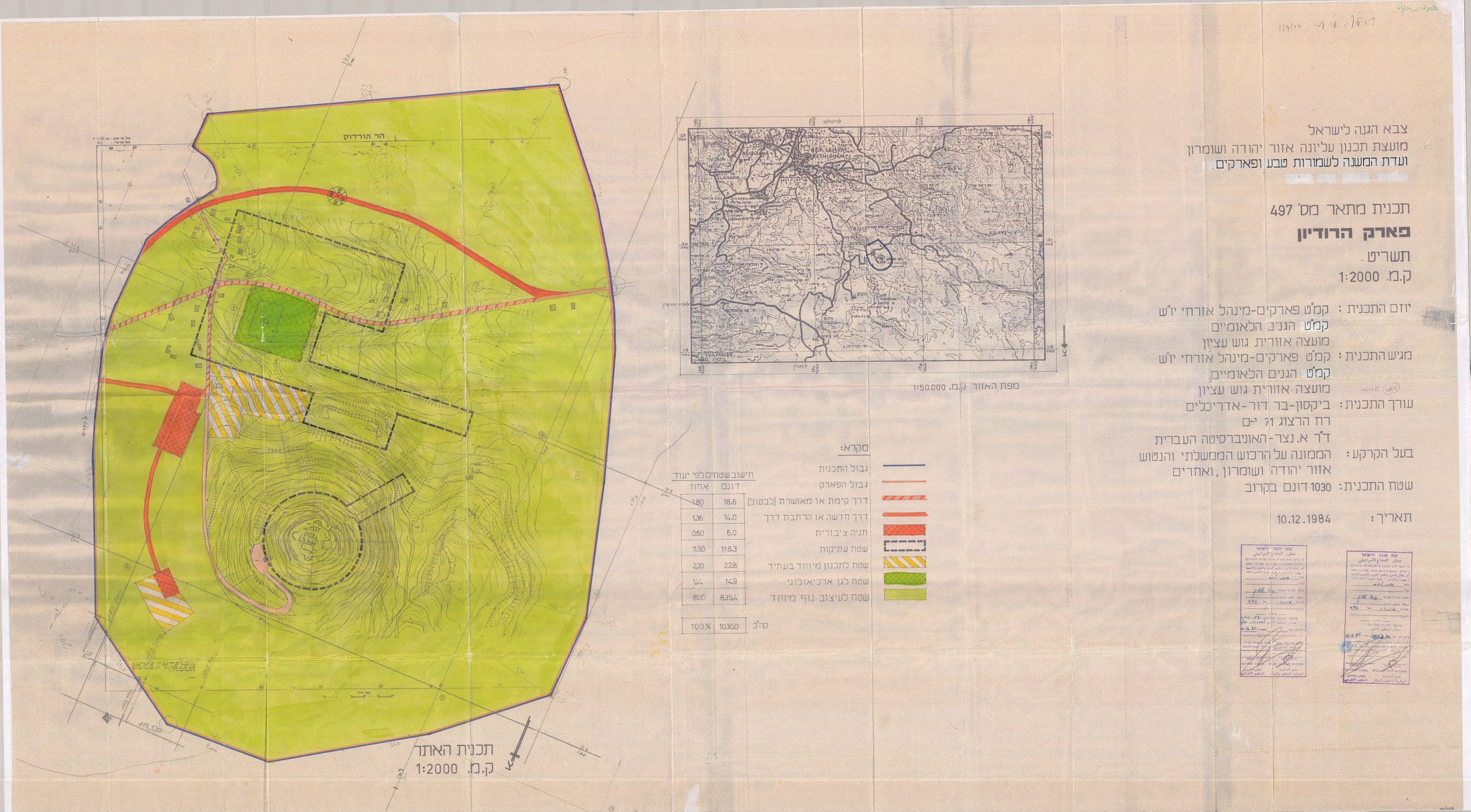 بذريعة “مناطق طبيعية”, سلطات الاحتلال الاسرائيلي تستولي على 1030 دونما من الاراضي الفلسطينية في محافظة بيت لحم