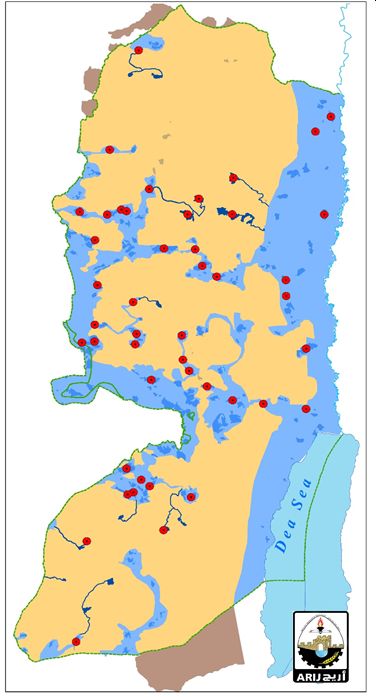 الزحف الاستيطاني الإسرائيلي في الضفة الغربية المحتلة خلال النصف الأول من العام 2020