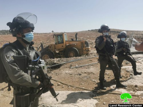 The Israeli Occupation demolished number of Palestinian houses in Masafer Yatta / South Hebron