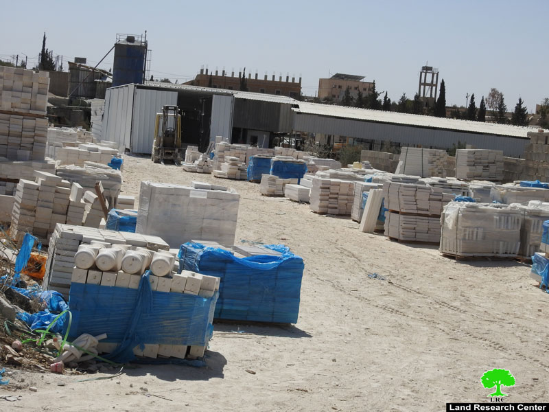 Halt of Work notices for structures in Ma’in area – South Yatta / Hebron governorate