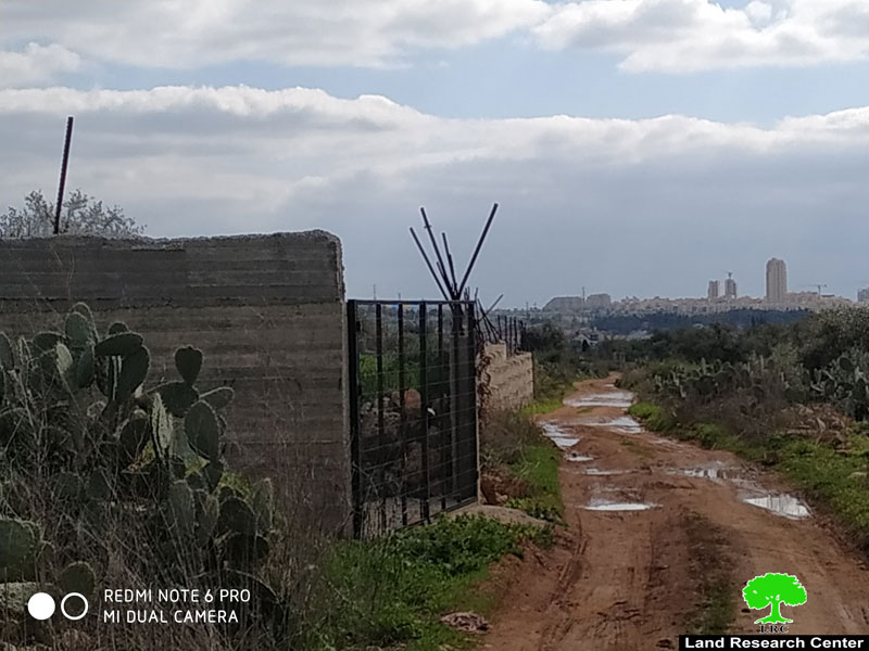 الاحتلال يستهدف أرض زراعية في بلدة نعلين / محافظة رام الله