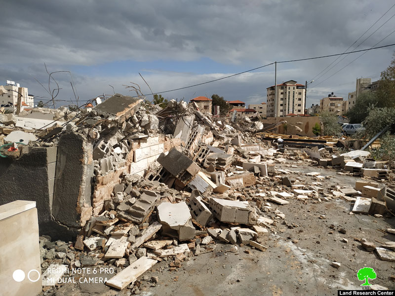 Under Security Claims, Demolishing Ahmad Qumba’s family home for the second time