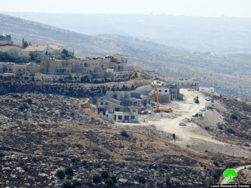 مستعمرة” نيجهوت” والبؤر المحطية بها تشهد توسعاً جديداً على أراضي بلدة دورا/ الخليل