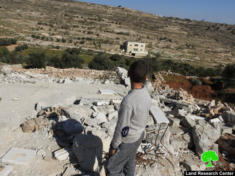 House demolition in Jabal Jawhar, south Hebron