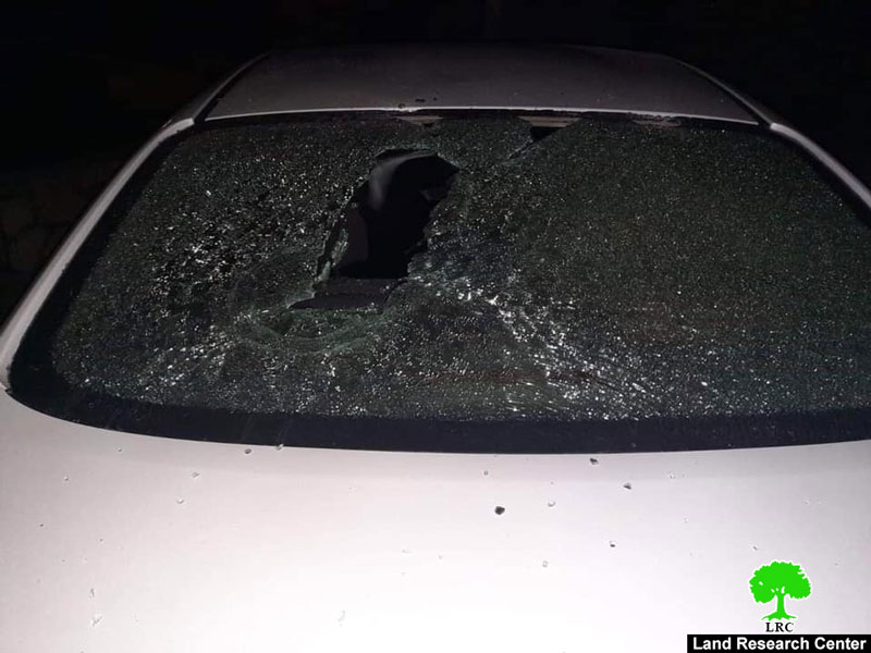 مستعمرو ” بروخين” يعتدون على الممتلكات الفلسطينية في قرية سرطة / محافظة سلفيت