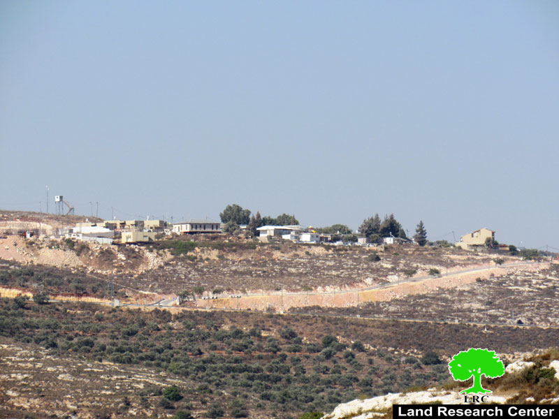 Expanding “Nevi Nahmiya” outpost on Iskaka village lands / Salfit governorate